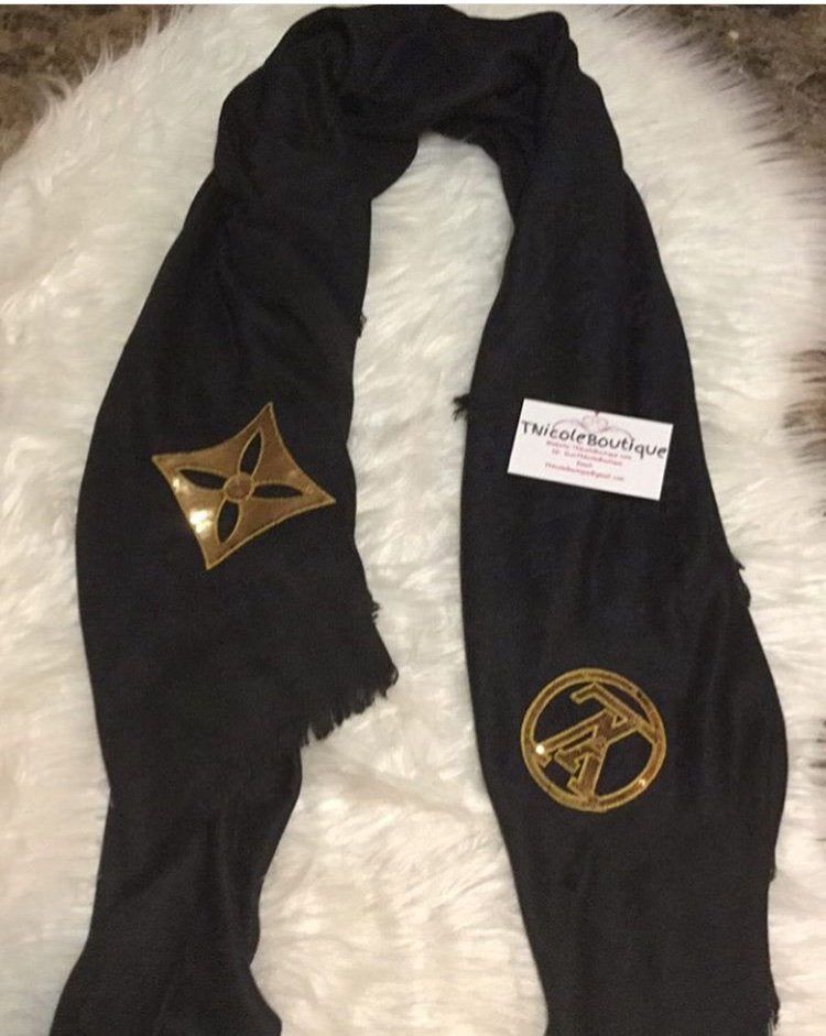 Sparkle Mono Scarf