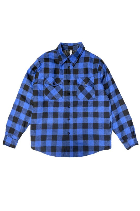 Flanelle matelassée pour hommes