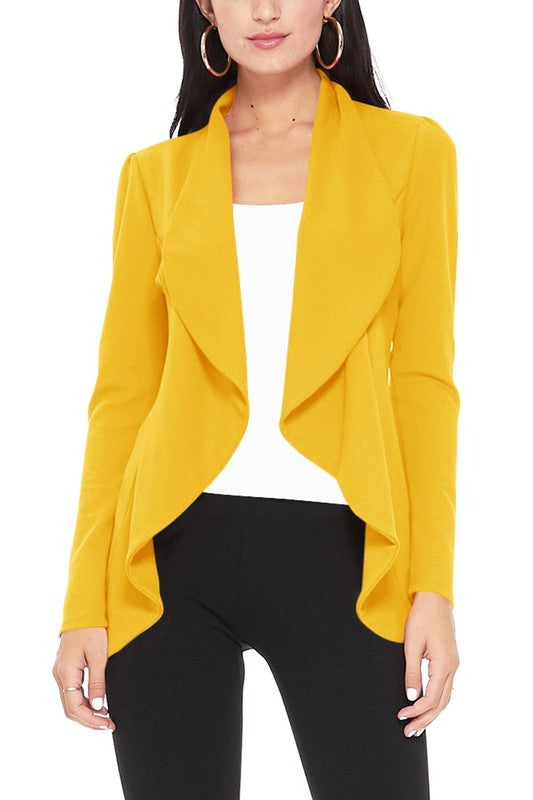 Blazer esencial liso