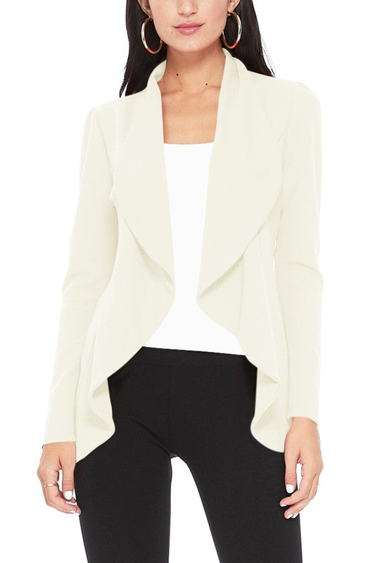 Blazer esencial liso