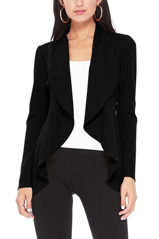 Blazer esencial liso