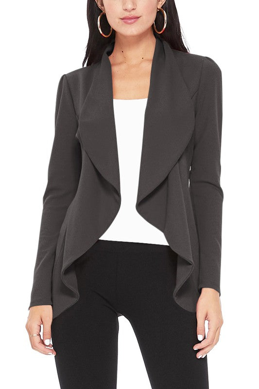 Blazer esencial liso
