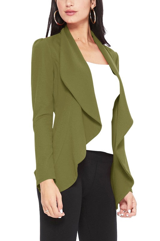 Blazer esencial liso