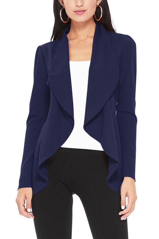 Blazer esencial liso