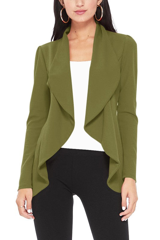 Blazer esencial liso