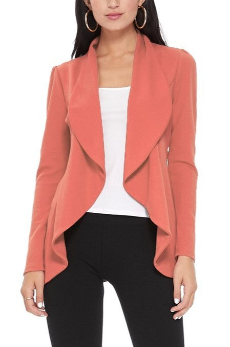 Blazer esencial liso