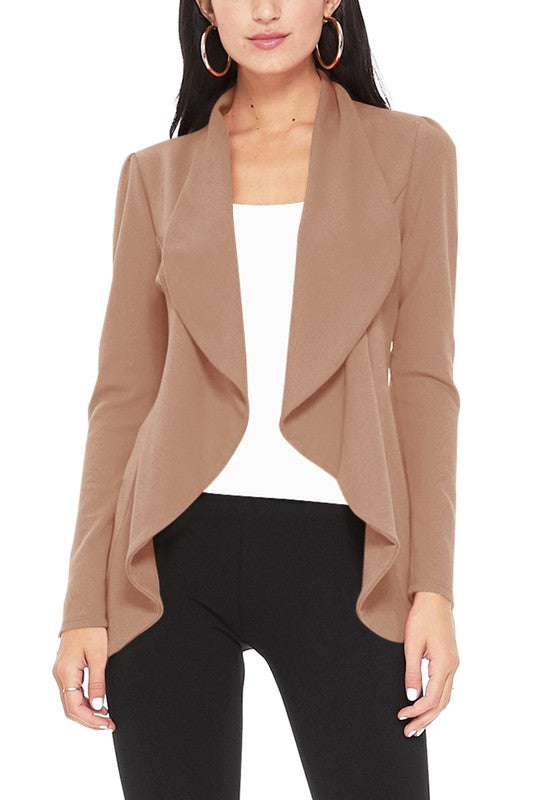Blazer esencial liso