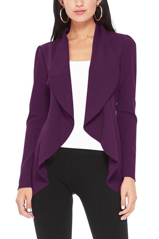 Blazer esencial liso