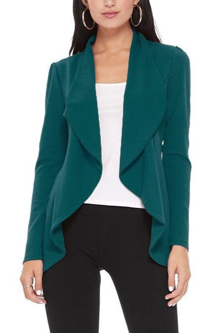 Blazer esencial liso