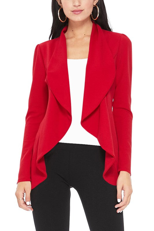 Blazer esencial liso