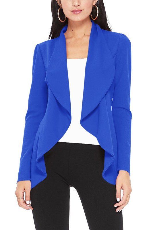 Blazer esencial liso