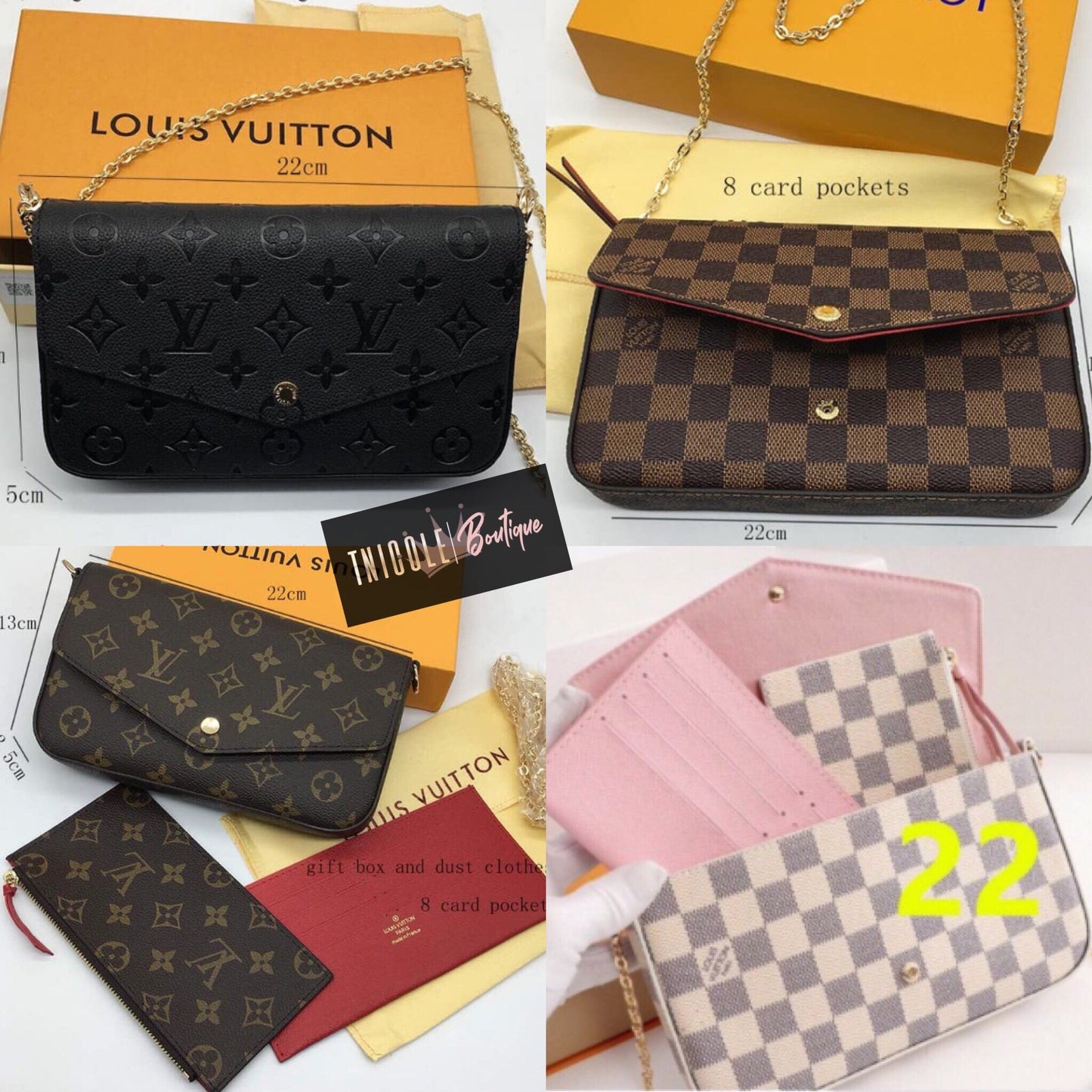 3-PC POCHETTE FELICIE