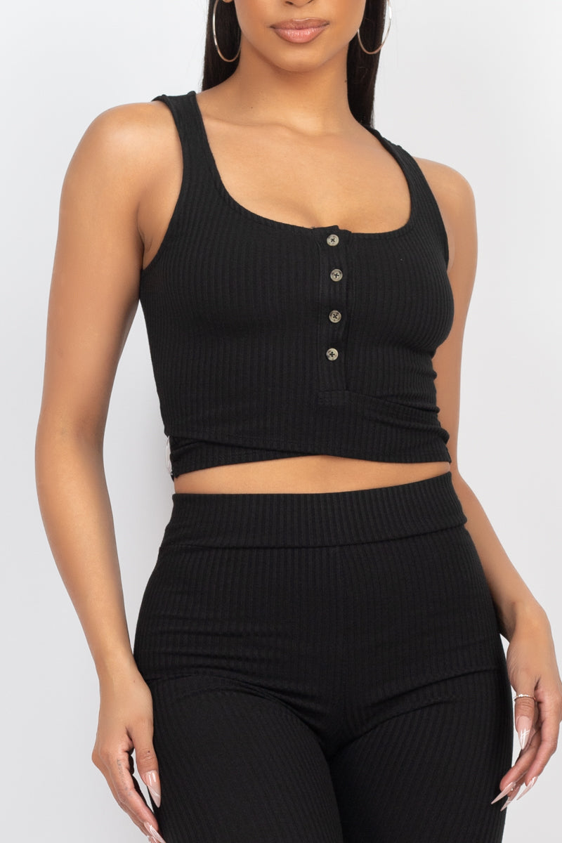 Ensemble short de motard tricoté