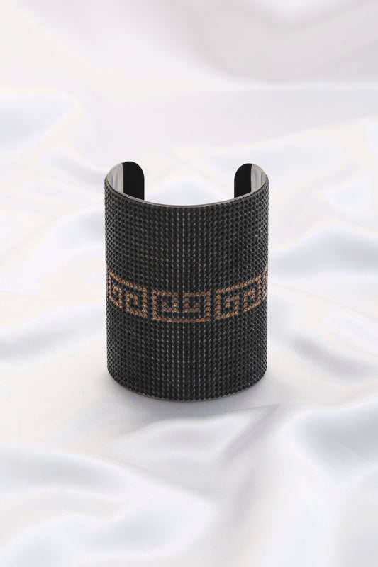 Greek Pattern Cuff Bracelet