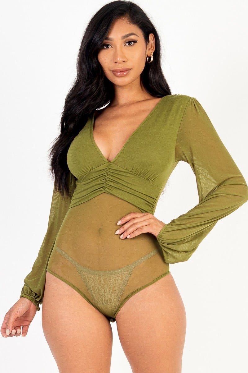 Precioso body de malla (5 colores)