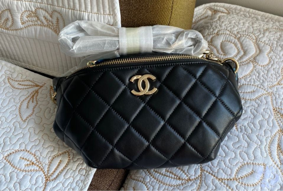 Sac banane Coco en cuir d'agneau