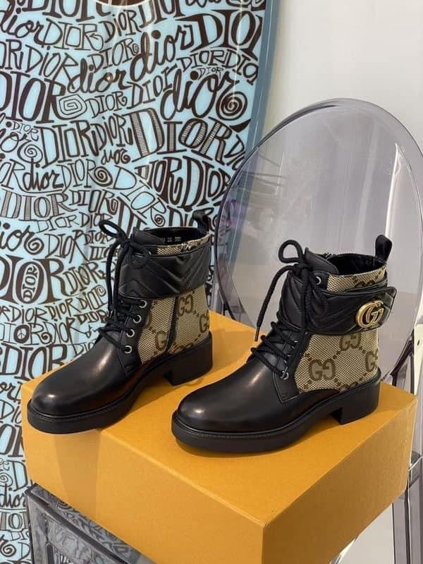 Botte Double G en toile