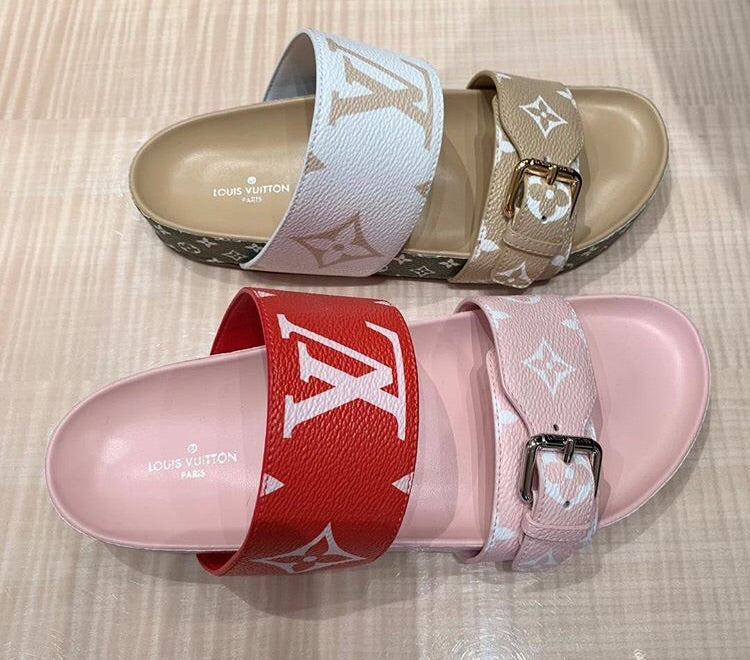 Red + Pink Mule