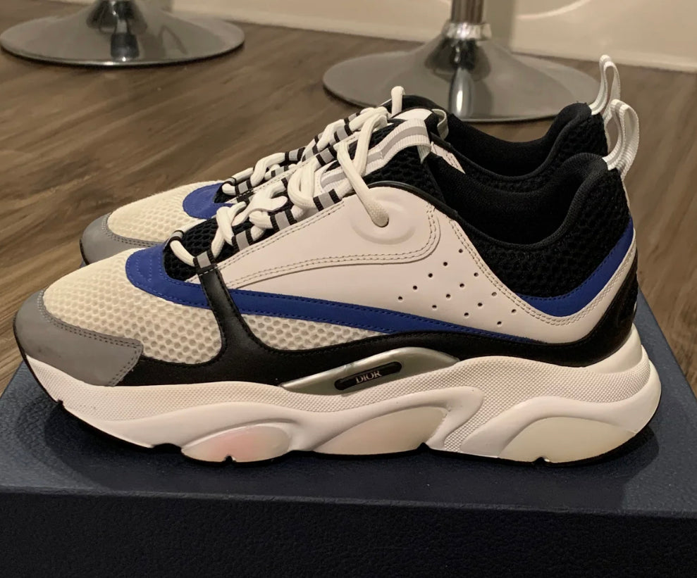 Zapatilla Dior B22 blanca/azul