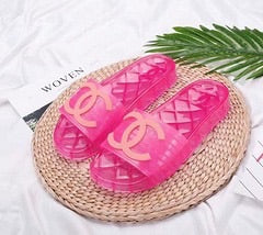 Hot Pink Coco Glossy Slide