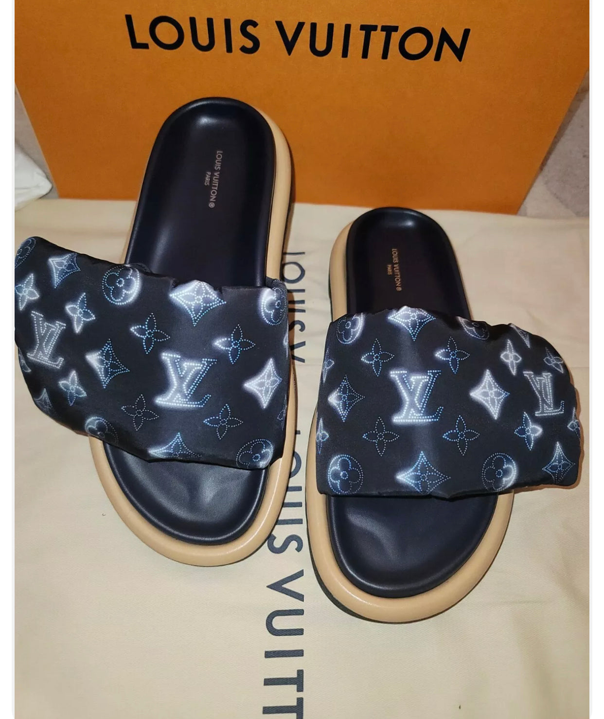 OREILLER DE PISCINE CONFORT MULE-BLEU MARINE