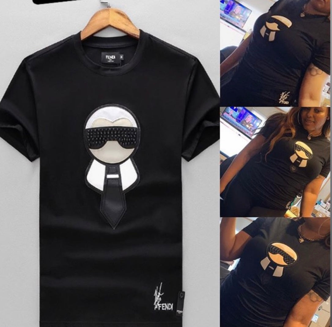 Tee-shirt FF clouté Sz XL