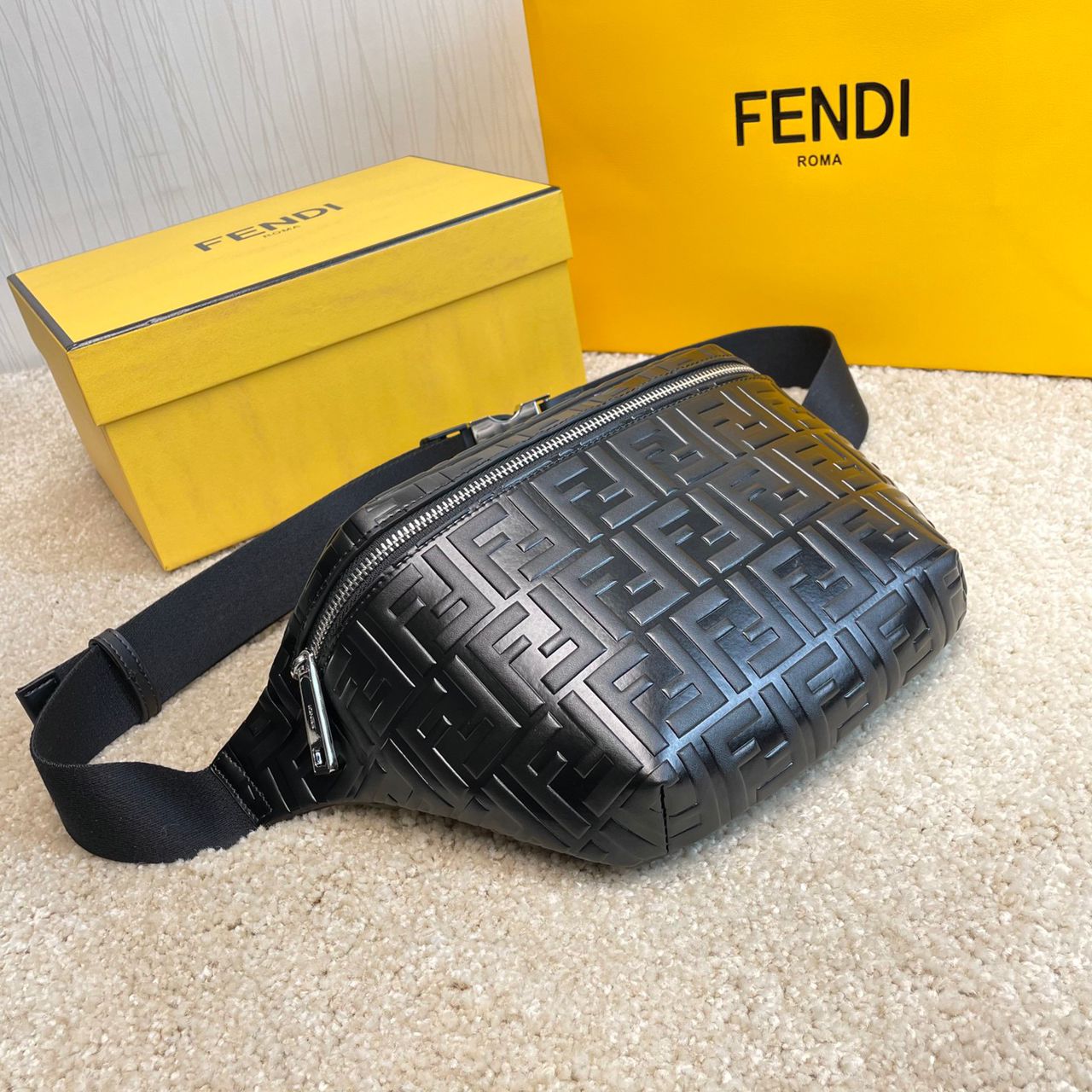 Sac ceinture FF gaufré