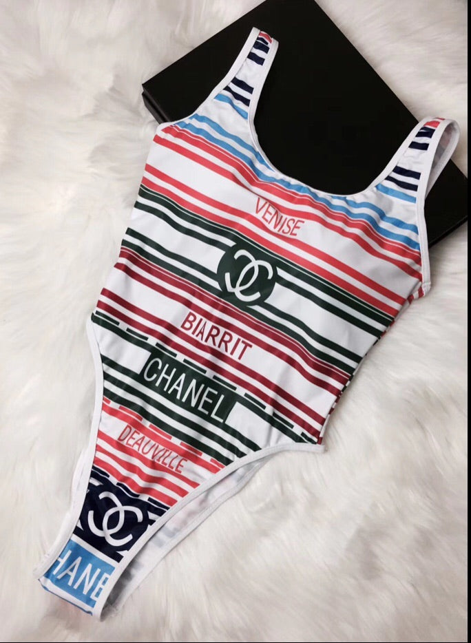 Maillot de bain multicolore Coco