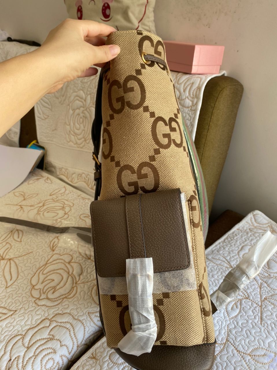Sac à dos en toile géante