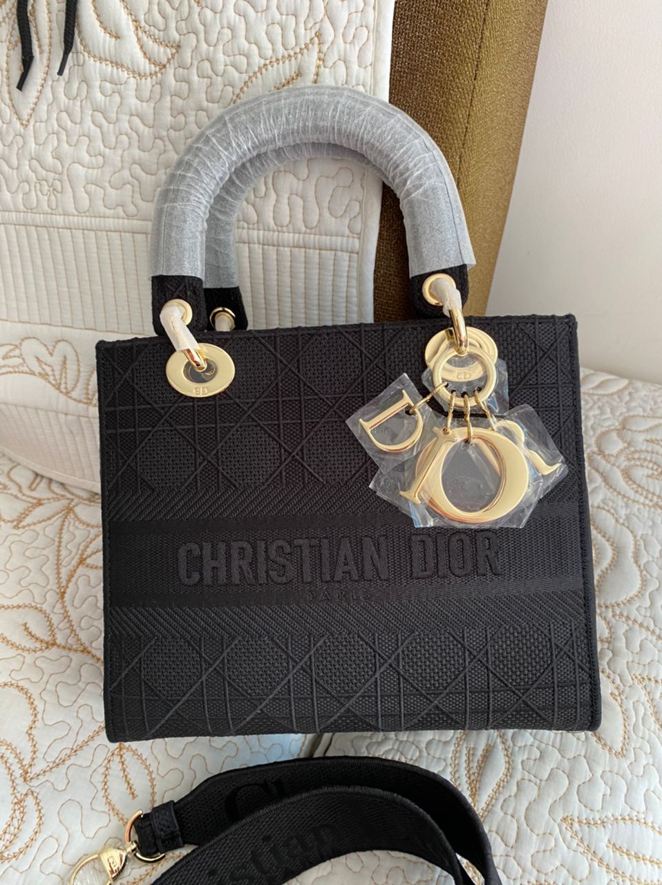 Sac Lady D-Lite moyen noir