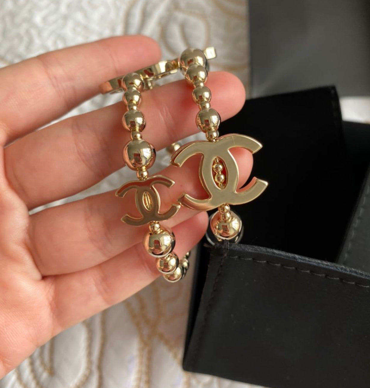 Grandes boucles d'oreilles créoles Coco