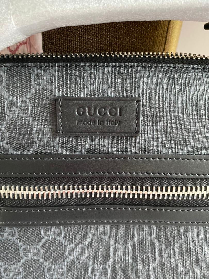 Sac messager GG noir