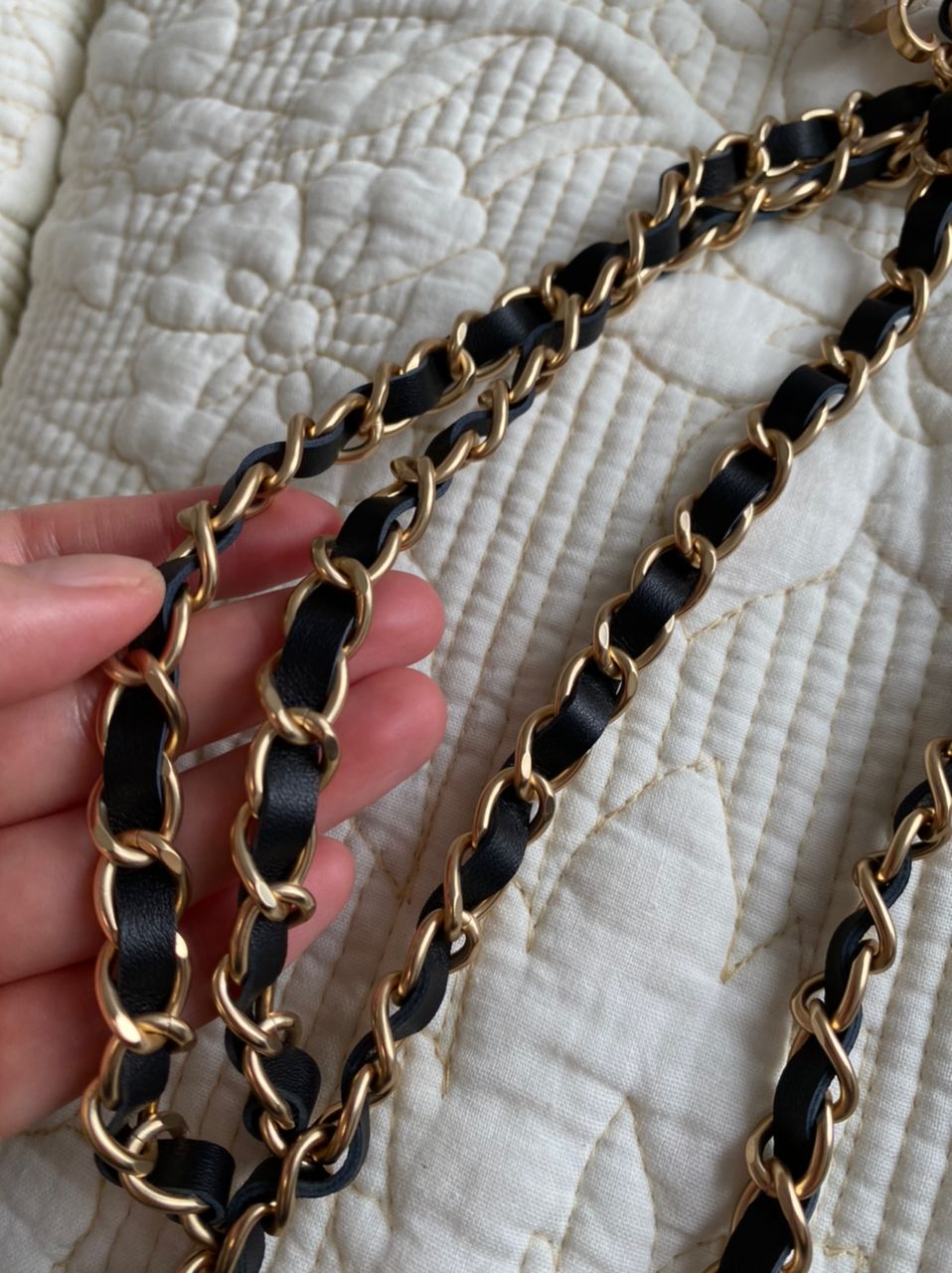 Vintage Coco Chain Belt