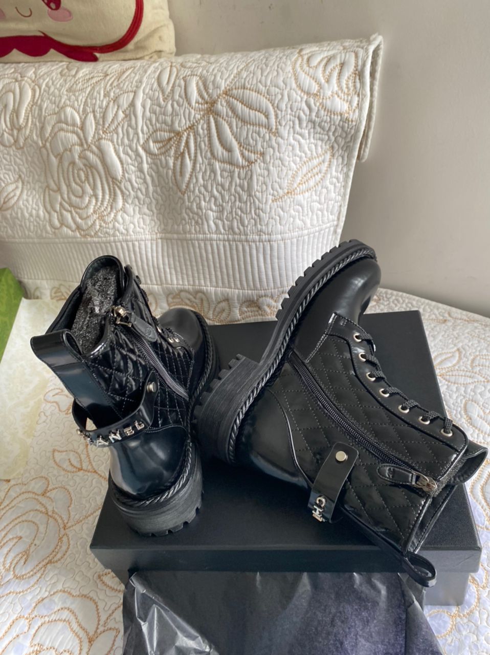 Botte matelassée Coco