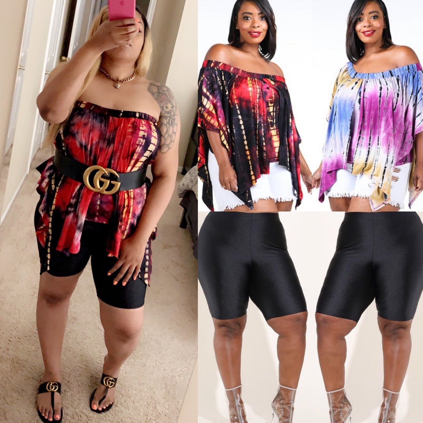 Splash of Tye Dye Blouse