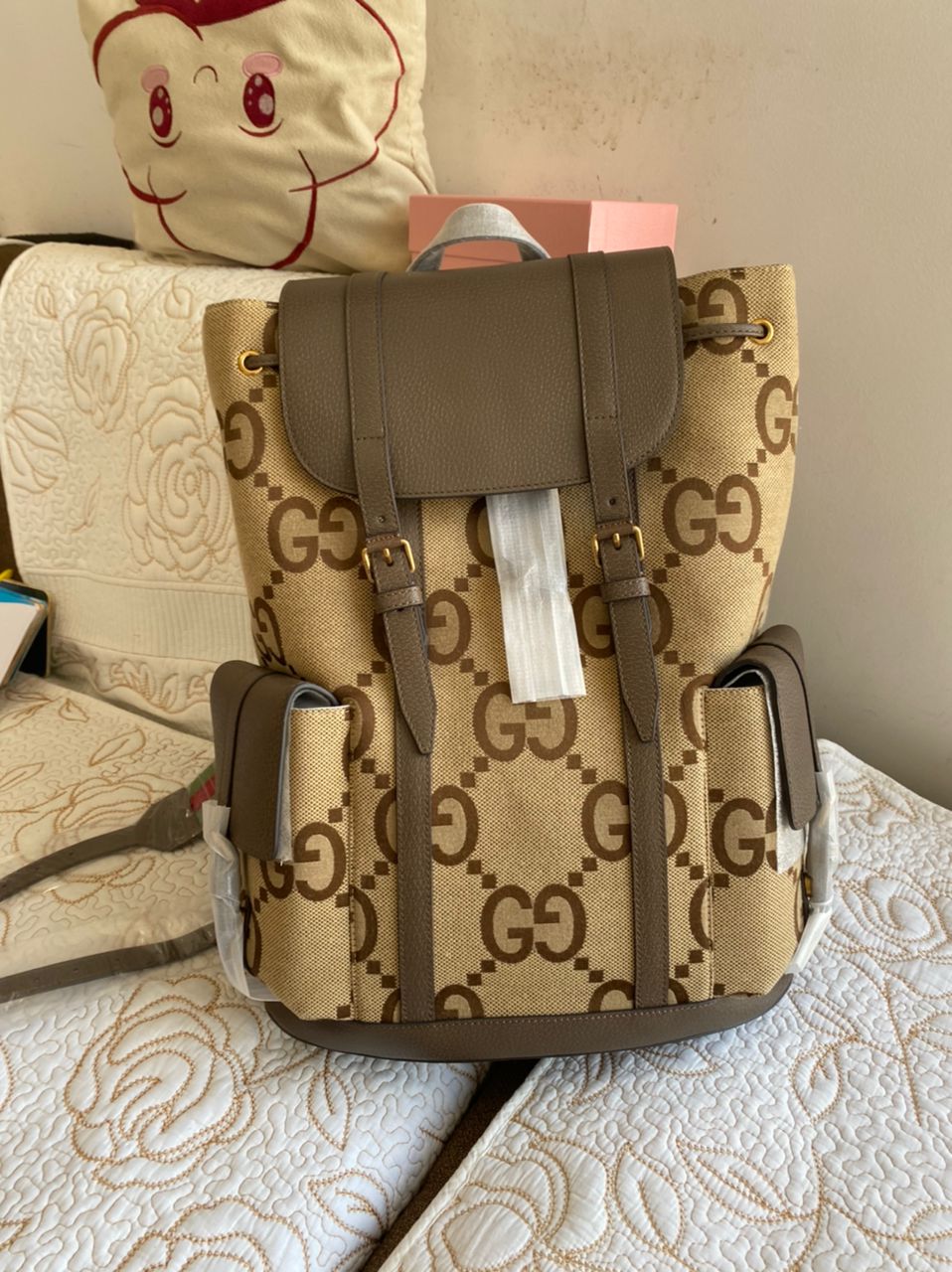 Sac à dos en toile géante
