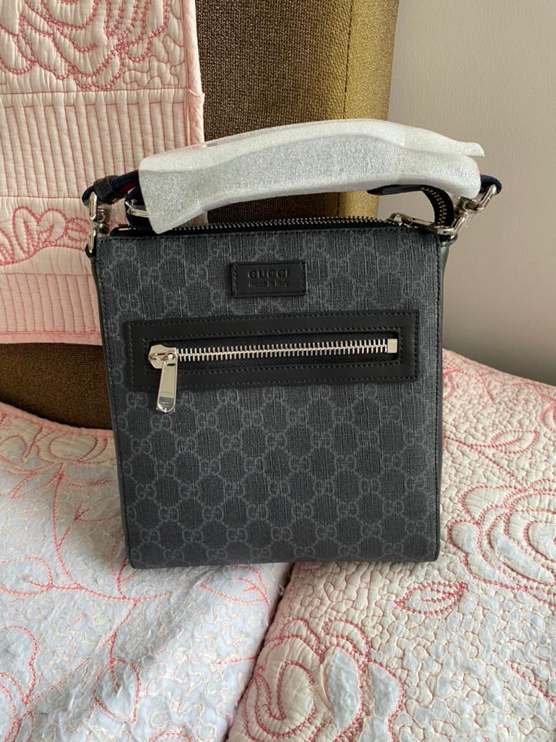 Sac messager GG noir