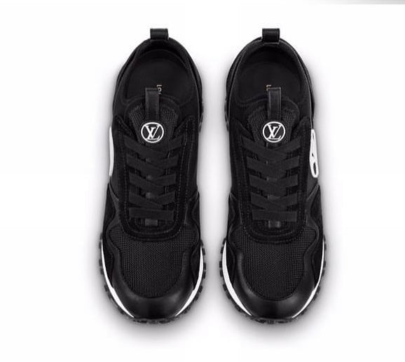 Baskets Run Away noires et blanches