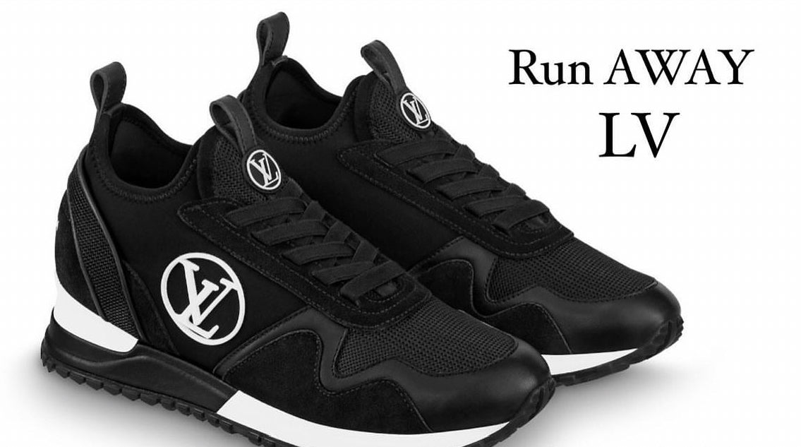 Baskets Run Away noires et blanches