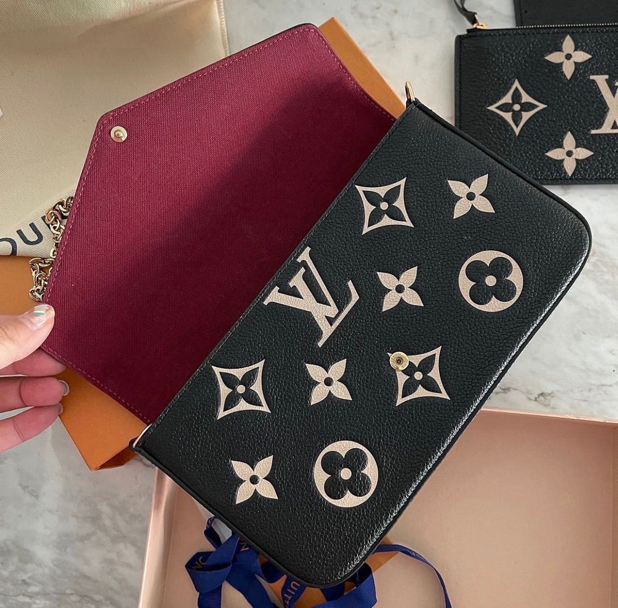 POCHETTE FELICIE 3 PIEZAS (11 Colores)