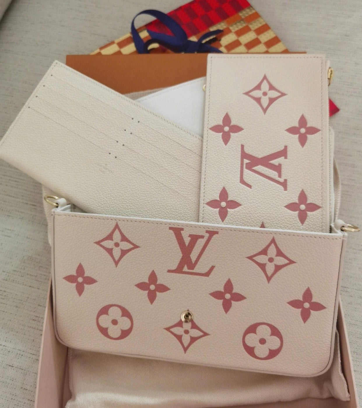 POCHETTE FELICIE 3 PIEZAS (11 Colores)