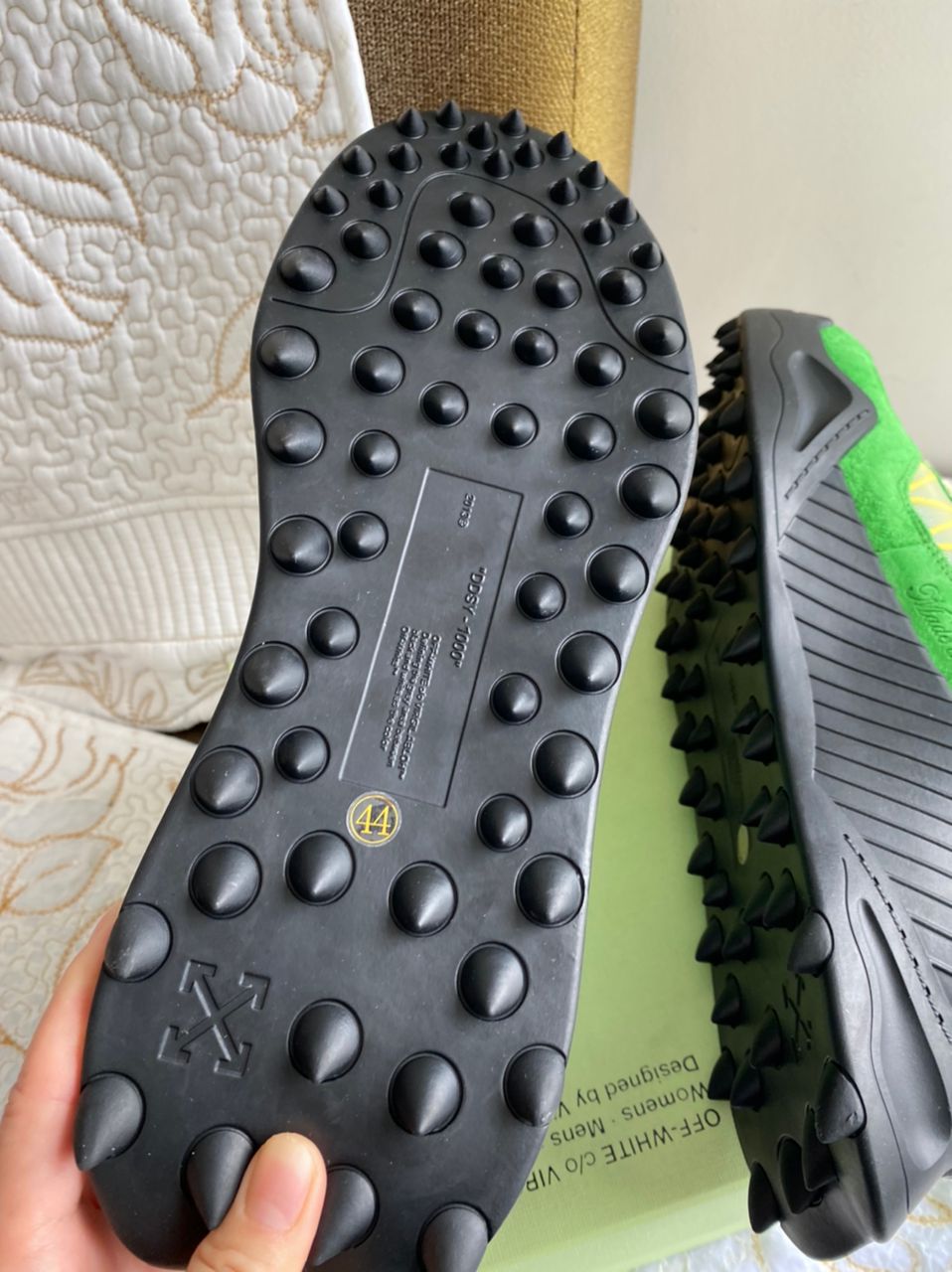 Zapatillas Odsy-1000 Arrow Colorblock, verde oscuro