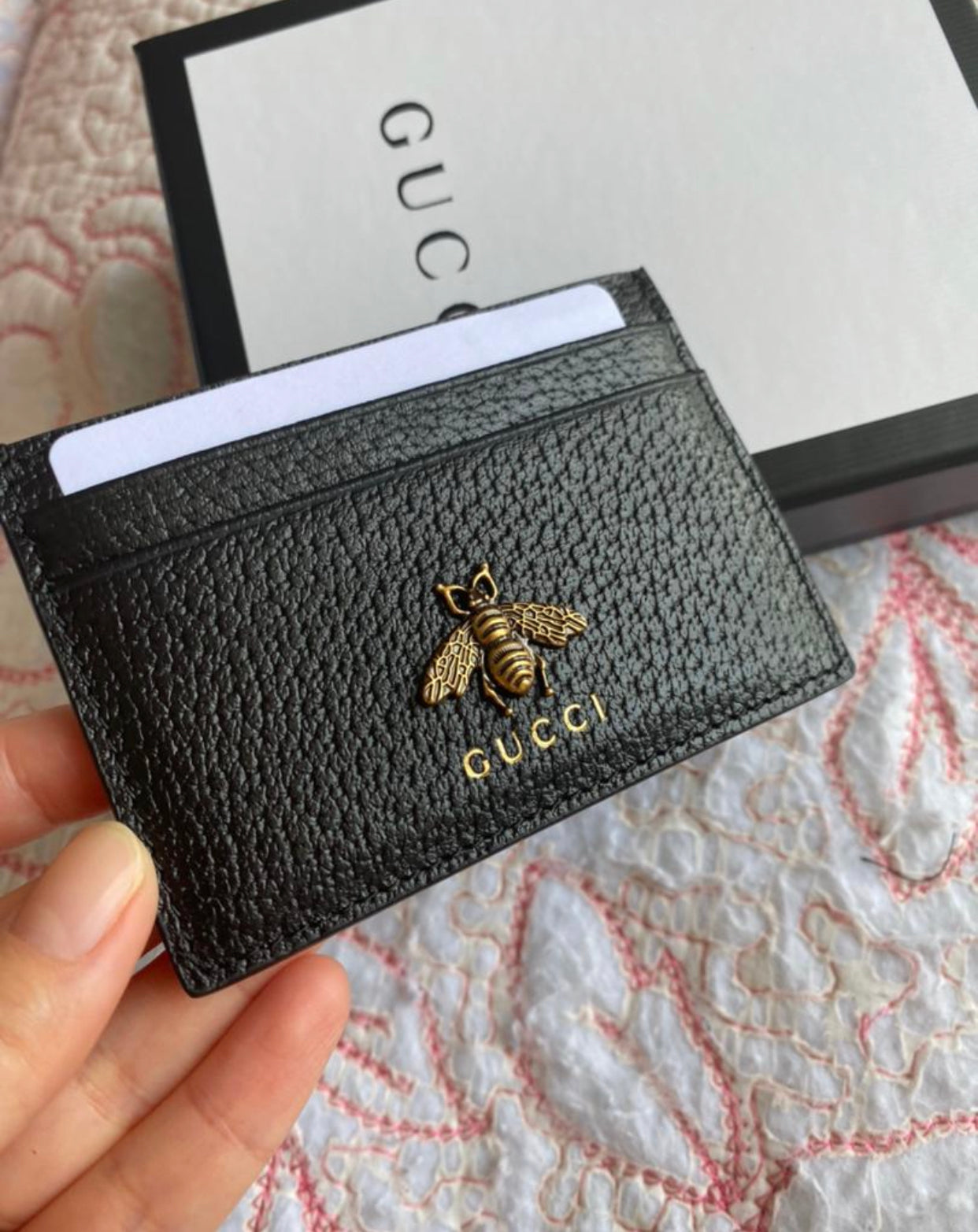 Porte-cartes GG Abeille