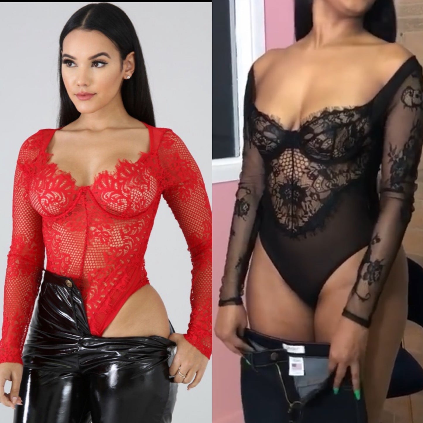 Body "Dentelle sur Amour"