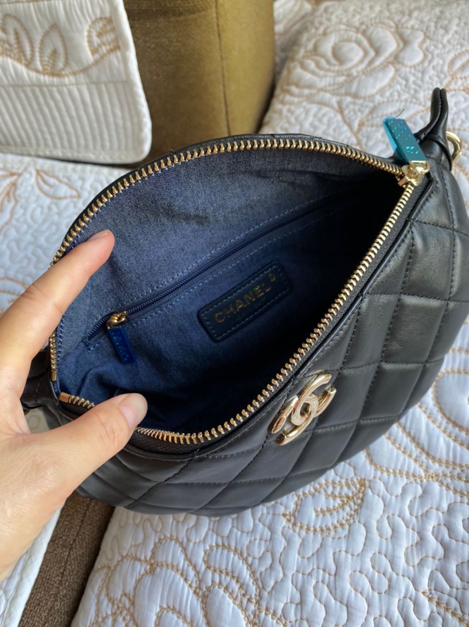 Sac banane Coco en cuir d'agneau