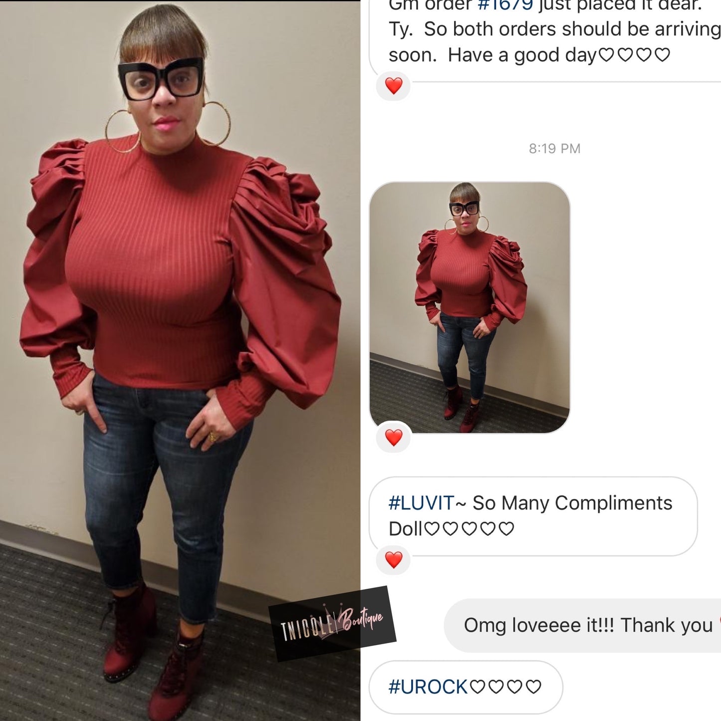 Blouse Epiphanie (Petit-Grand)