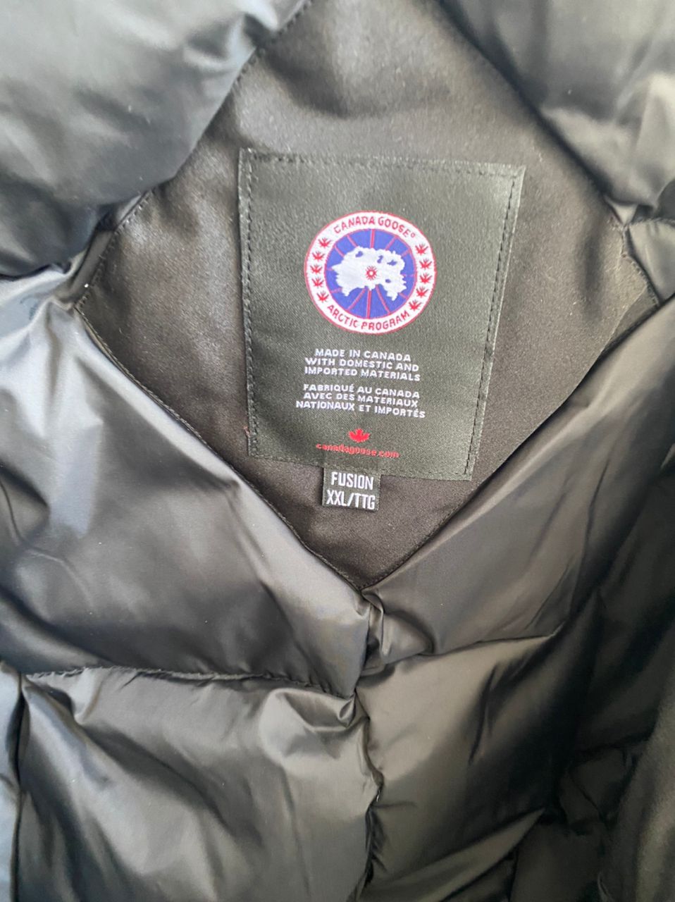 Parka negra Canada Goose Expedition