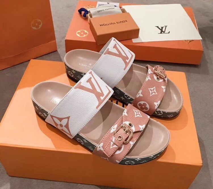 Mule beige + verte