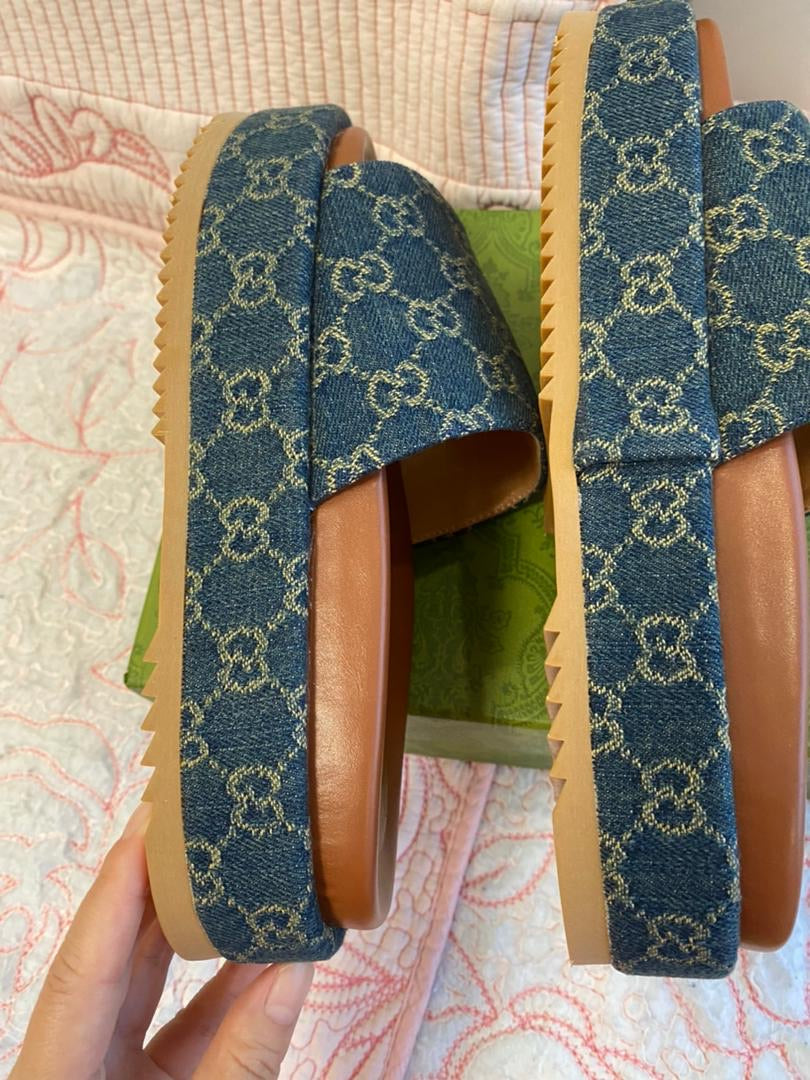 Platform Slide Sandal
