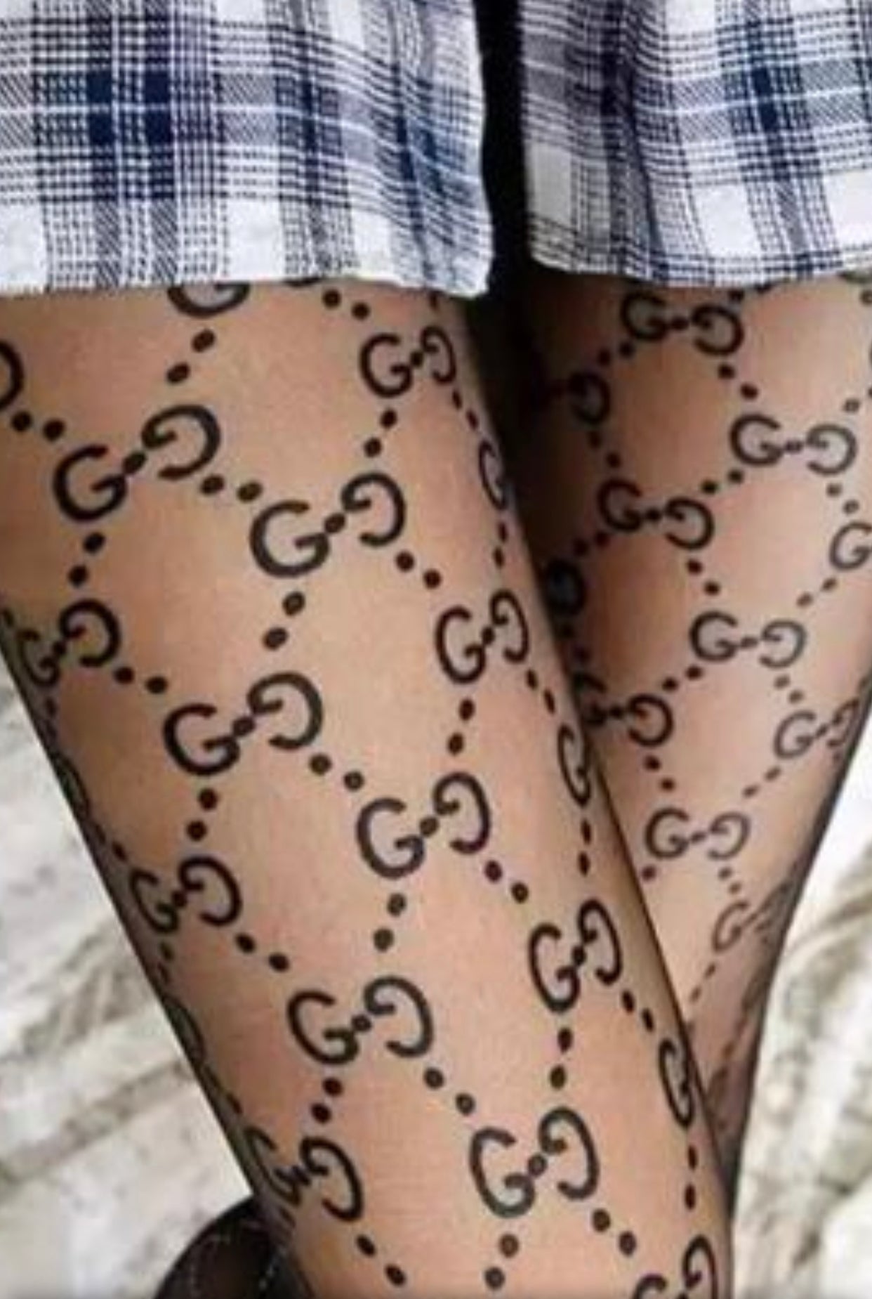 Collants à motif GG